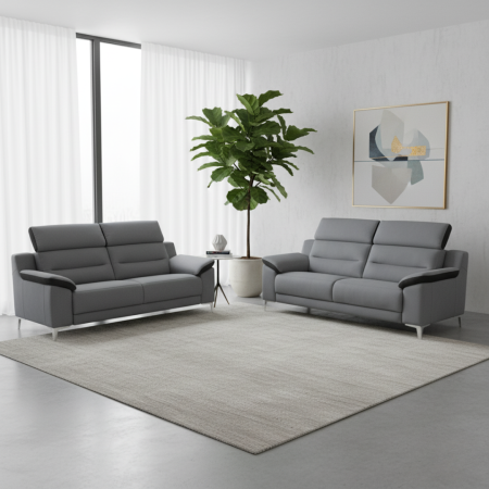 Coppia divani Egeo grigio