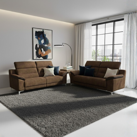 Coppia divani Egeo marrone